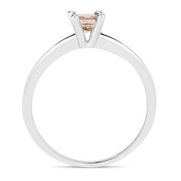 Zonder minimumprijs - Ring - 14 karaat Witgoud - 0.45ct. tw.