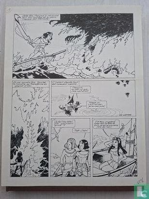 Papyrus - De wraak van Ramses - 1986, Livres, BD, Envoi