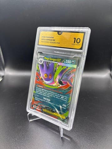 Pokémon - 1 Graded card - Mega Gengar EX #125 Ascended, Hobby en Vrije tijd, Verzamelkaartspellen | Pokémon, Nieuw