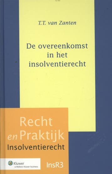 De Overeenkomst In Het Insolventierecht | Nieuw, Verzenden, Nieuw, Thijs Tiemen Zanten
