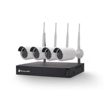 DrPhone SmartVision Draadloos WiFi NVR Camera Kit - 4 Camera, Verzenden, Nieuw