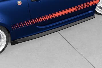 Zijskirts voor Fiat Abarth 595 SS475-K, Autos : Pièces & Accessoires, Verzenden