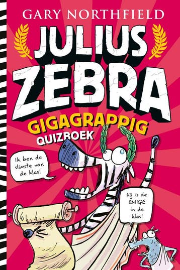 Het gigagrappige quizboek van Julius Zebra / Julius Zebra, Boeken, Verzenden, Zo goed als nieuw, Gary Northfield