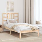 vidaXL Bedframe massief hout 90x200 cm, Verzenden