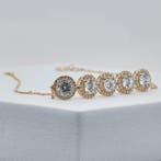 Zonder minimumprijs - Armband - 14 karaat Geel goud -, Nieuw