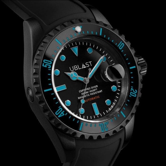 Ublast - Submersible Professional Diver 200 ATM -, Handtassen en Accessoires, Horloges | Heren