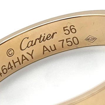 Cartier - Bague - 18 carats Or jaune - mini amour