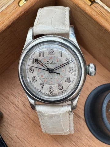 Rolex - Oyster Victory ivory dial sweep seconds - 3478 -