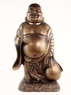 Hotei  Een van de Zeven Geluksgoden - Brons - Kyokuh  -, Antiek en Kunst