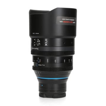 IRIX Cine 45mm T1.5 - Sony E - 1 jaar garantie, Audio, Tv en Foto, Ophalen of Verzenden, Zo goed als nieuw