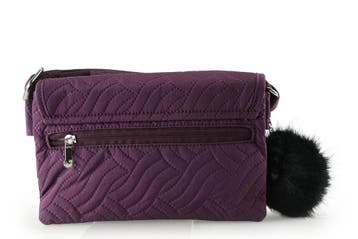 Kipling Schoudertas Paars, Verzenden, Zo goed als nieuw, Paars