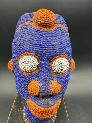 Tête bamoun - Bamoun - Cameroun (Sans prix de réserve)
