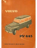 1960 VOLVO PV 445 INSTRUCTIEBOEKJE ZWEEDS, Auto diversen, Handleidingen en Instructieboekjes