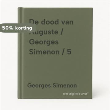 De dood van Auguste / Georges Simenon / 5 9789022977712, Verzenden, Georges Simenon