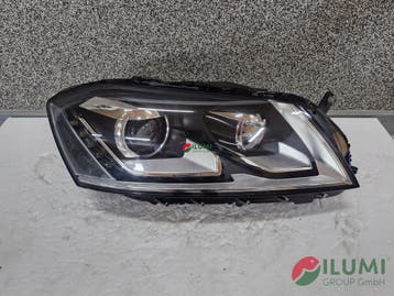 Koplamp Rechts VW Passat B7 Bi-Xenon LED Draaibaar, Verzenden