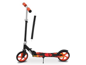Veiling - Inklapbare Step / Scooter - Fire - XXL Wielen, Nieuw