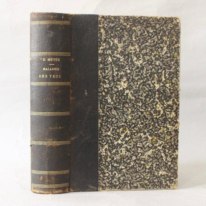 Edouard Meyer - Traité pratique des maladies des yeux - 1887, Antiquités & Art, Antiquités | Livres & Manuscrits