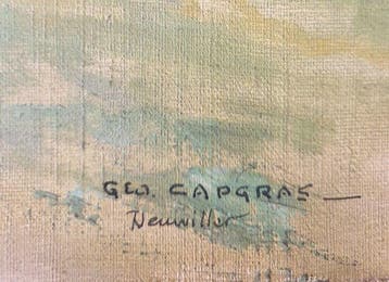 Georges Capgras - Les remparts de Neuwiller