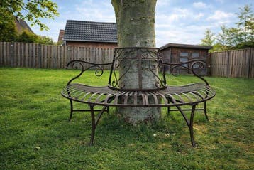 Tree Bench Hearts - New - Établi - Métal