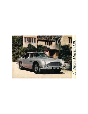 1963 ASTON MARTIN DB5 BROCHURE, Ophalen of Verzenden, Nieuw