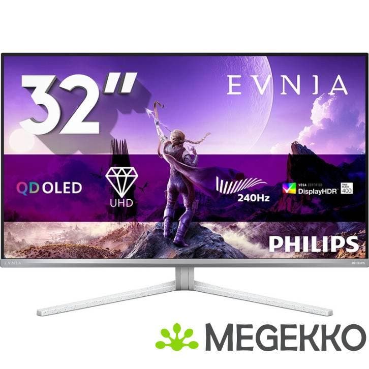 Philips Evnia 32M2N8900/00 32  4K Ultra HD 240Hz OLED, Computers en Software, Overige Computers en Software, Nieuw, Verzenden