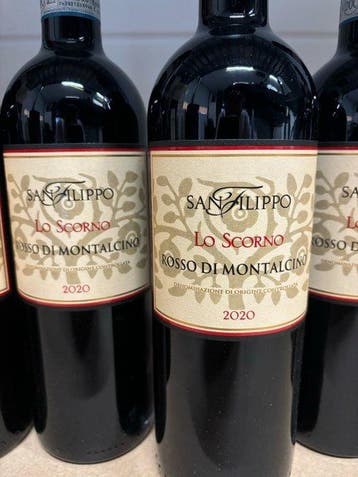2020 San Filippo, Lo Scorno, Rosso di Montalcino - Toscane -