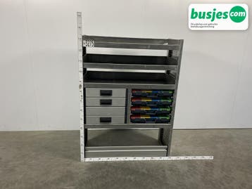 Aluca bedrijfswageninrichting 1010x420x1360mm (3275), Verzenden, Gebruikt