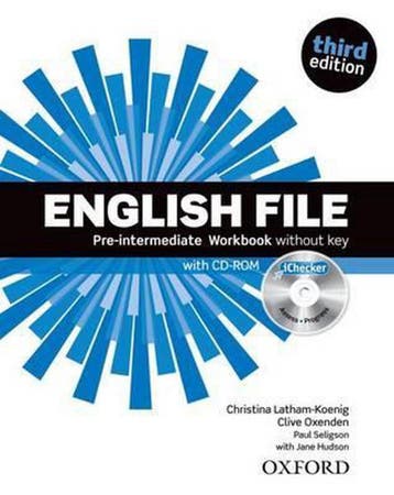 English File pre-intermediate 3e workbook without key &, Verzenden, Zo goed als nieuw, Latham-Koenig