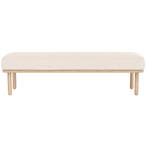 Sofacompany Randi Bank Maya Cream - Eetkamerbanken - Outlet, Gebruikt, Verzenden, Minder dan 75 cm, 150 tot 200 cm