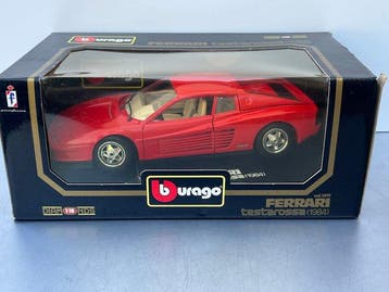 Bburago 1:18 - Model sportwagen - Ferrari Testarossa (1984), Nieuw
