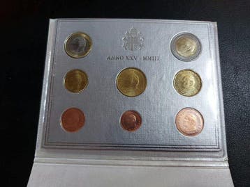 Vaticaan. Year Set (BU) 2003 (Zonder minimumprijs)