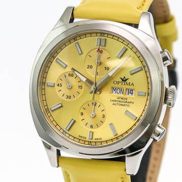 Optima - ATMOS Valjoux automatic - OSAC449-SL-14 - Heren -