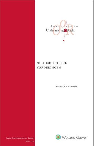 Achtergestelde Vorderingen | N.B. Pannevis | Nieuw, Boeken, Verzenden, Nieuw, N.B. Pannevis