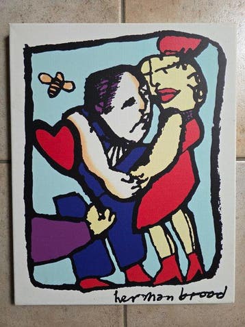 Herman Brood (1946-2001) - Love you!, Antiek en Kunst