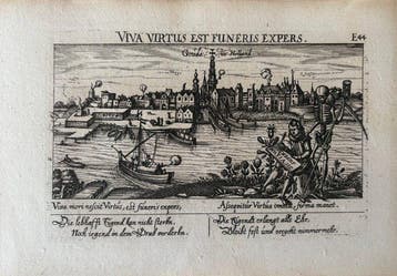 Nederland - Gouda; D. Meisner - Goude in Holland - 1621-1650, Nieuw
