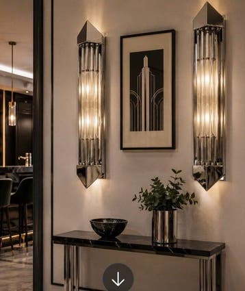 Honsel Leuchten - Wandlamp (2) - art deco, modern, vintage,