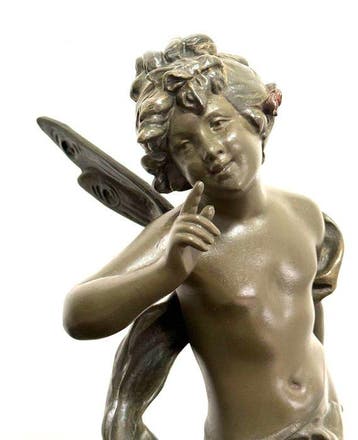 Auguste Moreau (1834-1917) - Art Nouveau - sculptuur,