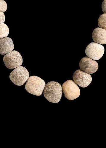 Préhistorique Os de mammouth Collier de perles (Sans prix de
