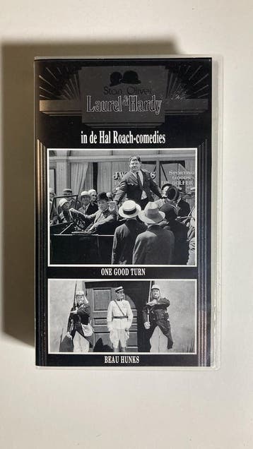 LAUREL & HARDY IN DE HAL ROACH-COMEDIES ONE GOOD TURN / BEAU, Gebruikt