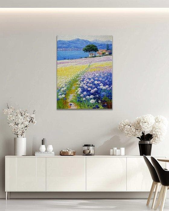 StefanoArt - Path to the Sea, Antiek en Kunst, Kunst | Schilderijen | Modern