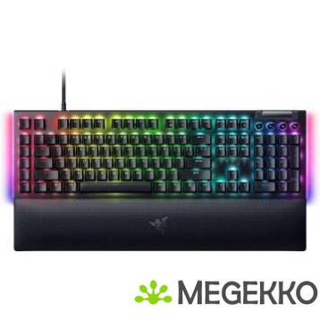 Razer BlackWidow V4 Zwart - Razer Green, Verzenden