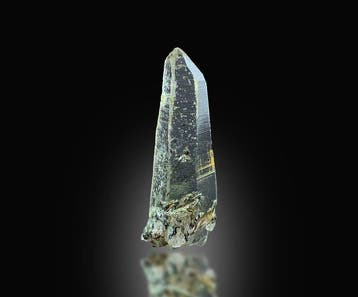 Quartz rutile taillé au laser et quartz à hématite –