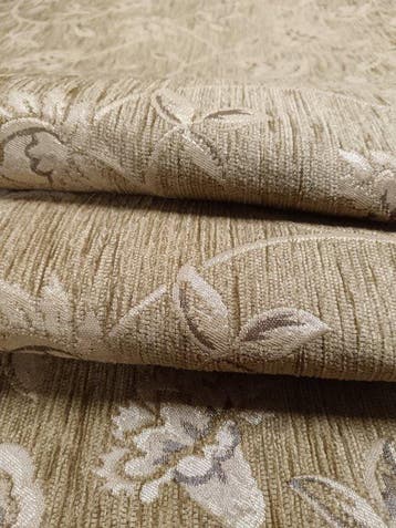 Tissu en chenille E 539 Dimensions 2,90 × 2,50 m - Textile -