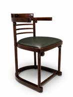 Thonet - Josef Hoffmann - Stoel - Hout, Leder - Elegant, Antiek en Kunst