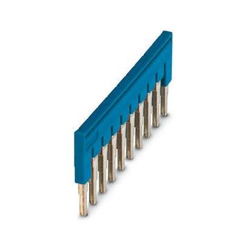 Phoenix Contact Connecteur De Pont Bleu À 10 Pôles 6.2mm -, Verzenden