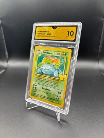 Pokémon - 1 Graded card - Venusaur 015 Foil - GG 10 - Sword