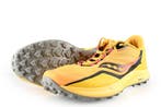 Saucony Sportschoenen in maat 42½ Geel, Verzenden, Sportschoenen, Geel, Zo goed als nieuw
