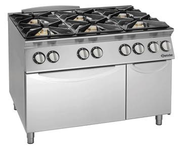 Gasfornuis | Serie 900 | 6 Gasbranders | 2/1 GN Elektrische, Verzenden, Nieuw in verpakking