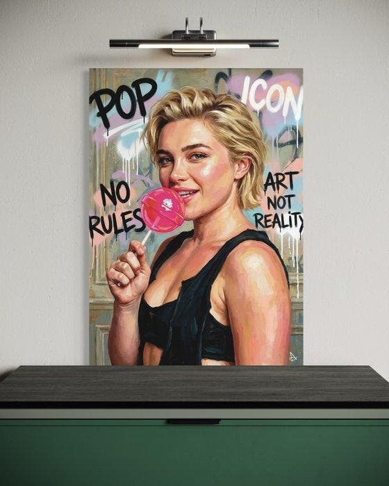 Andrea Di Martino ANDSAL 1991 - Florence Pugh Lollipop, Collections, Cinéma & Télévision