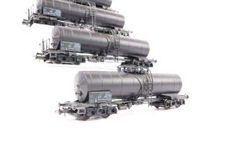 Roco H0 - Modeltrein goederenwagon (5) - Vijf vierassige